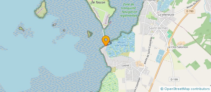 localisation de l'entreprise SCI DIAMANT69  SAINT-ARMEL