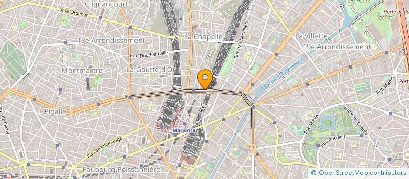 localisation de l'entreprise SCI DIAMANTI IMMOBILIER  PARIS