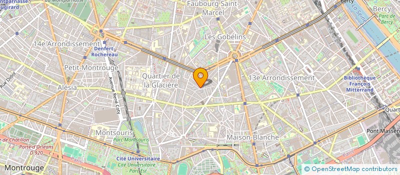 localisation de l'entreprise SCI DIAMANTS  PARIS