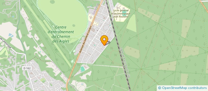 localisation de l'entreprise SCI DIAMAU  CHANTILLY