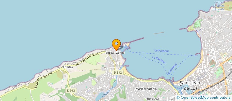 localisation de l'entreprise SCI DIAMPA  CIBOURE