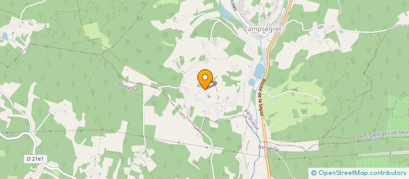 localisation de l'entreprise SCI DIANA  CAMPSEGRET