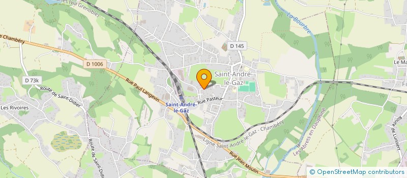 localisation de l'entreprise SCI DIANA RIBEIRO  SAINT-ANDRE-LE-GAZ