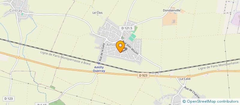 localisation de l'entreprise SCI DIANE à AMILLY