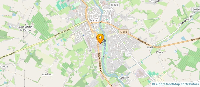 localisation de l'entreprise SCI DIANE à LASSERRE