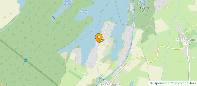 localisation de l'entreprise SCI DIANE CAPELLE  DIANE-CAPELLE