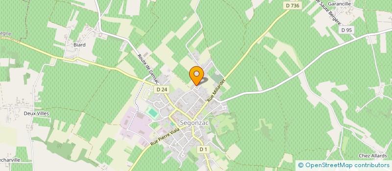 localisation de l'entreprise SCI DIANE IV  GENTE