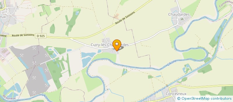 localisation de l'entreprise SCI DIANNE  MUSCOURT