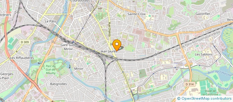 localisation de l'entreprise SCI DIAPASON  LE MANS