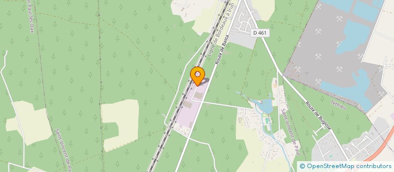 localisation de l'entreprise SCI DIAS  SAINT-VINCENT-DE-PAUL