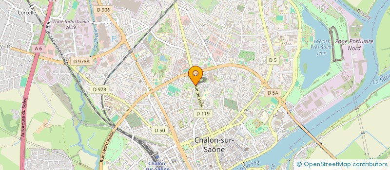 localisation de l'entreprise SCI DIATHIB à CHALON-SUR-SAONE