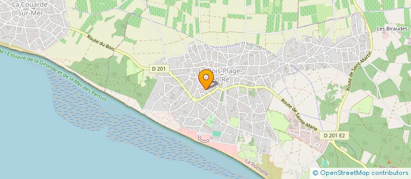 localisation de l'entreprise SCI DIATOMEE  LE BOIS-PLAGE-EN-RE