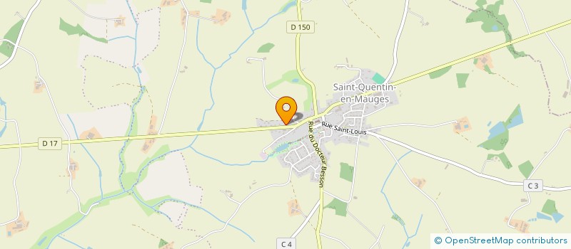 localisation de l'entreprise SCI DIATOMEE  BEAUPREAU-EN-MAUGES