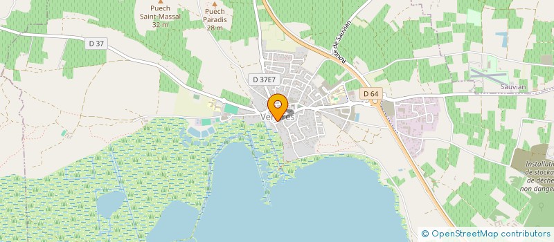 localisation de l'entreprise SCI DIAZ  VENDRES