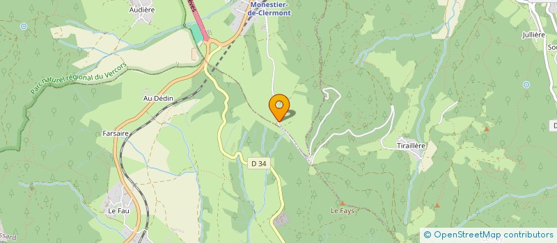 localisation de l'entreprise SCI DIAZO  MONESTIER-DE-CLERMONT