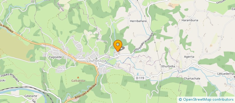 localisation de l'entreprise SCI DIBARETXE  MACAYE