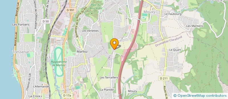 localisation de l'entreprise SCI DIBIANCO  MOUXY