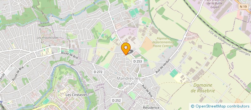 localisation de l'entreprise SCI DICA  MANDRES-LES-ROSES