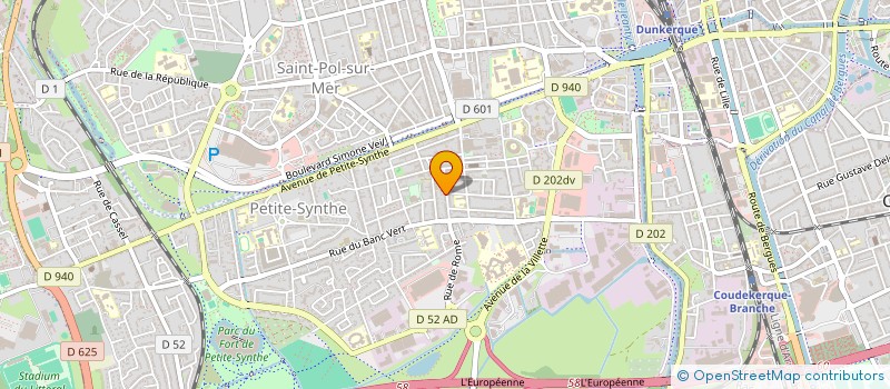 localisation de l'entreprise SCI DICIOTTO à DUNKERQUE