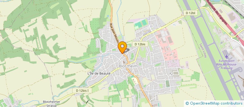 localisation de l'entreprise SCI DICK  BLOTZHEIM