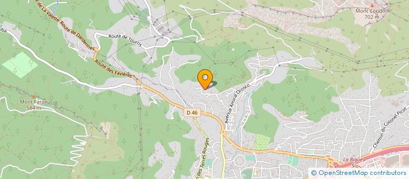 localisation de l'entreprise SCI DICM à LA VALETTE-DU-VAR