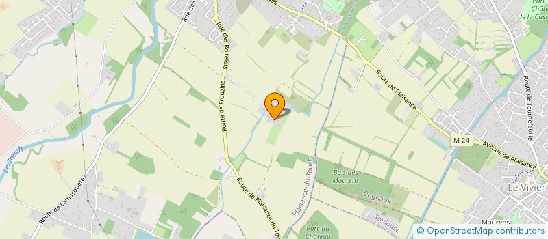 localisation de l'entreprise SCI DICOSTANZO  PLAISANCE-DU-TOUCH