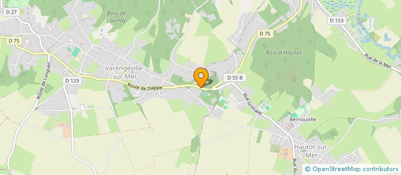 localisation de l'entreprise SCI DICRELI 1 à VARENGEVILLE-SUR-MER