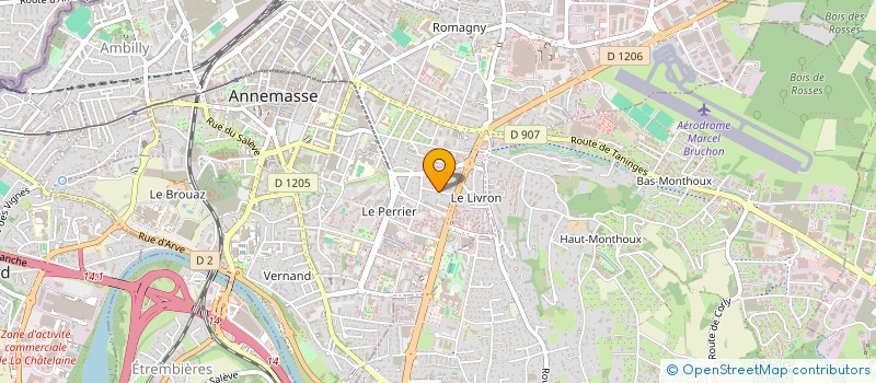 localisation de l'entreprise SCI DID-J à ANNEMASSE