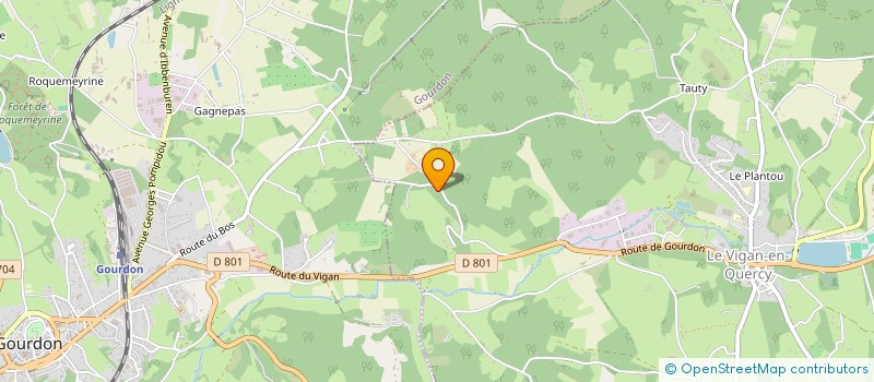 localisation de l'entreprise SCI DIDAL  LE VIGAN