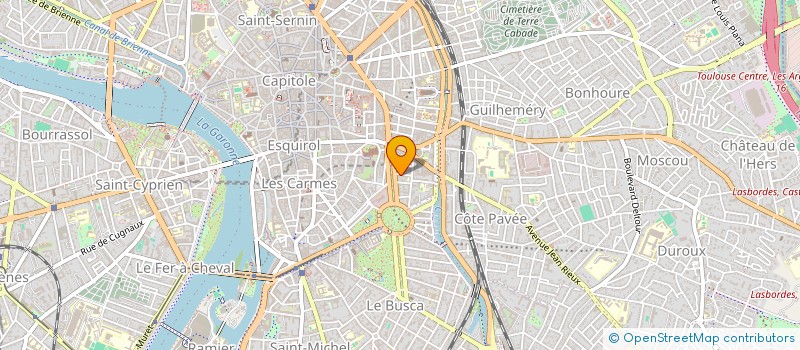 localisation de l'entreprise SCI DIDASCALIE  TOULOUSE