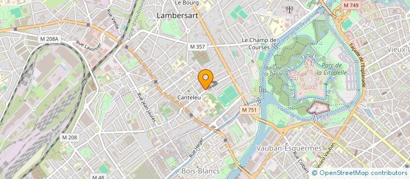 localisation de l'entreprise SCI DIDE à LAMBERSART