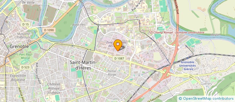 localisation de l'entreprise SCI DIDEROT à SAINT-MARTIN-D'HERES