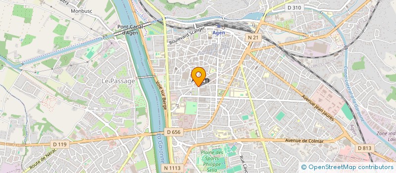 localisation de l'entreprise SCI DIDEROT  AGEN