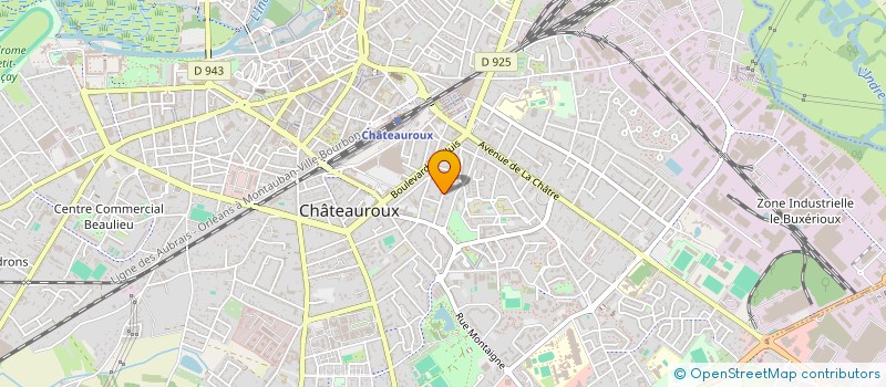 localisation de l'entreprise SCI DIDEROT à CHATEAUROUX