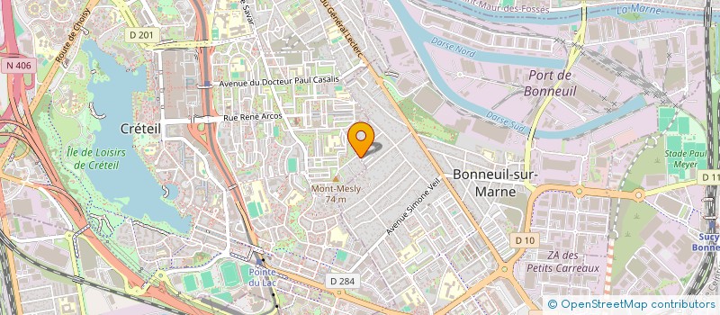localisation de l'entreprise SCI DIDIA à BONNEUIL-SUR-MARNE