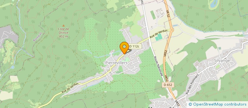 localisation de l'entreprise SCI DIDIAN  PIERREVILLERS