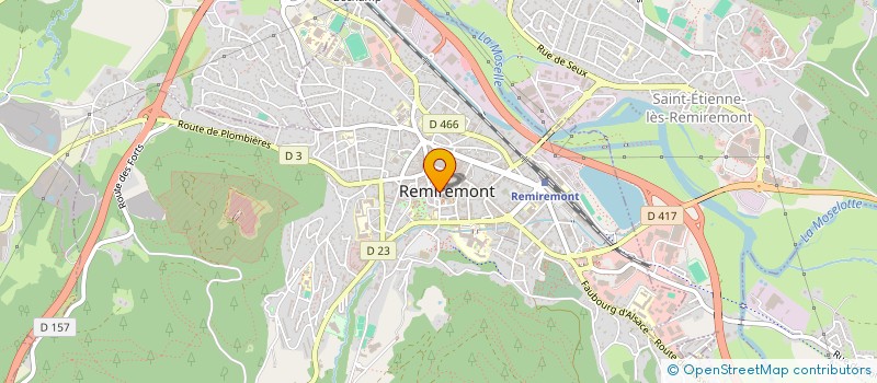 localisation de l'entreprise SCI DIDIER  REMIREMONT