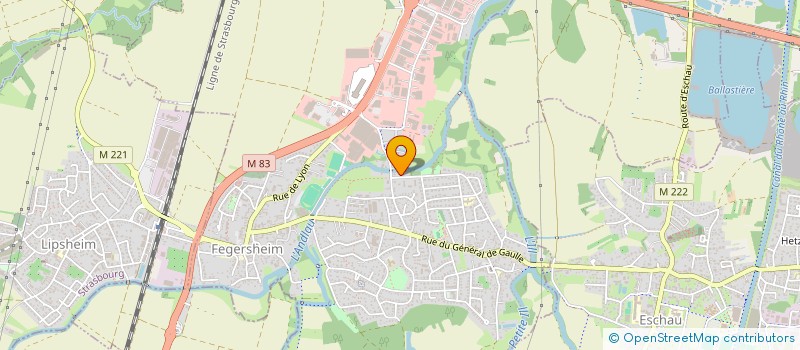 localisation de l'entreprise SCI DIDIERLAURENT  FEGERSHEIM