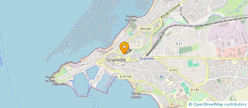 localisation de l'entreprise SCI DIDINE à GRANVILLE