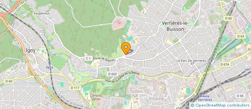localisation de l'entreprise SCI DIDOMI à VERRIERES-LE-BUISSON
