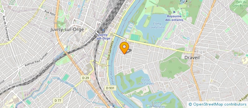 localisation de l'entreprise SCI DIDOUNE à DRAVEIL