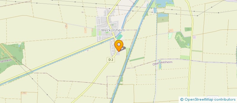 localisation de l'entreprise SCI DIE MATT  WECKOLSHEIM