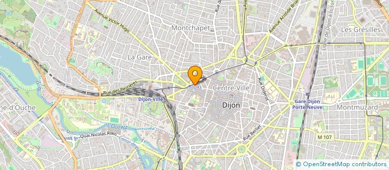 localisation de l'entreprise SCI DIEBOLD CAENS à DIJON