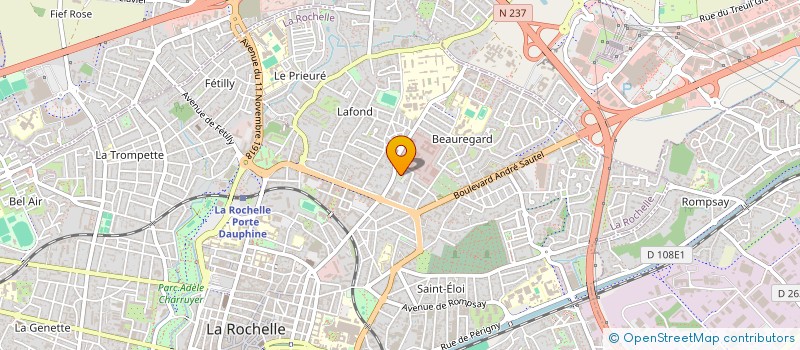 localisation de l'entreprise SCI DIEGO  LA ROCHELLE