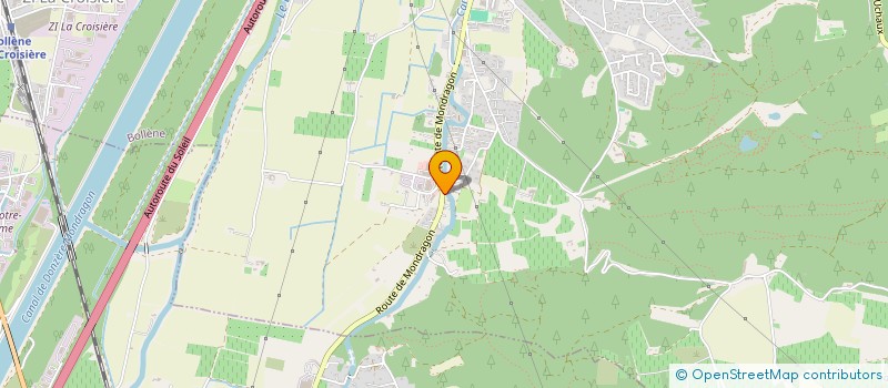 localisation de l'entreprise SCI DIEGO  BOLLENE