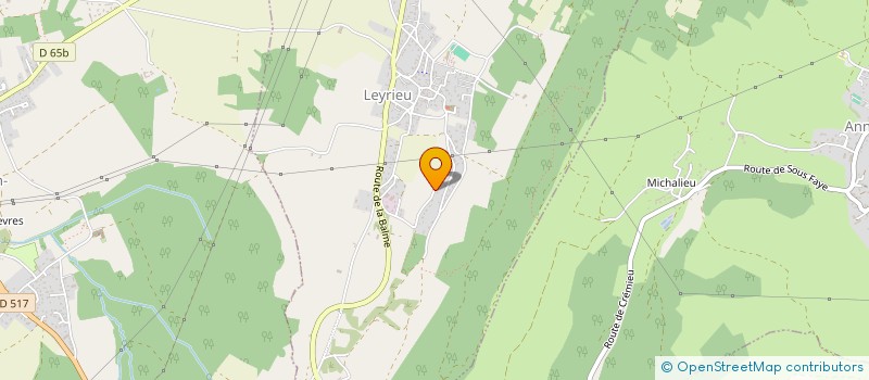 localisation de l'entreprise SCI DIEGO COU  LEYRIEU