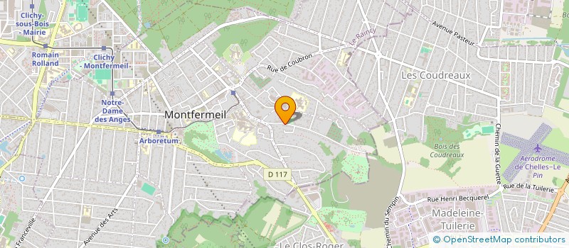 localisation de l'entreprise SCI DIEGUEZ à MONTFERMEIL