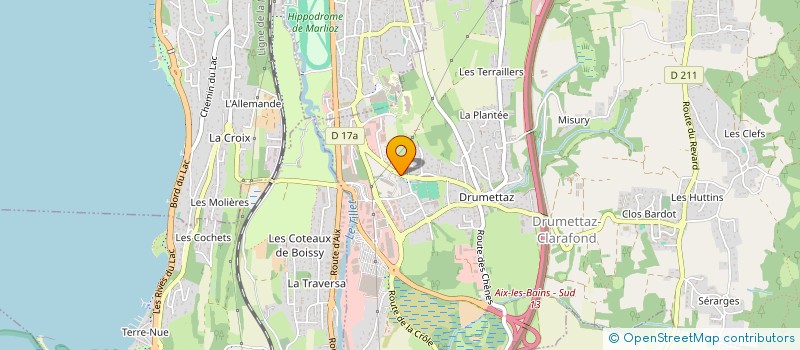 localisation de l'entreprise SCI DIELO  DRUMETTAZ-CLARAFOND