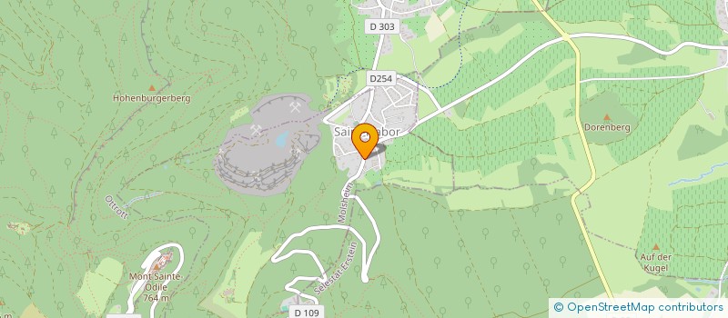 localisation de l'entreprise SCI DIENE  SAINT-NABOR