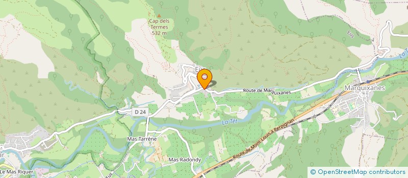 localisation de l'entreprise SCI DIENIS  EUS